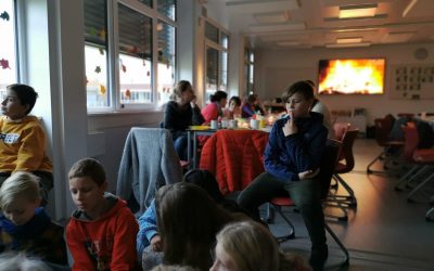 Adventsfeier der Klassen 5f & 6d vom 07.12.2019