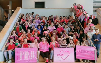 Pink gegen Rassismus