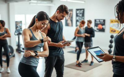 Technik und Fitness
